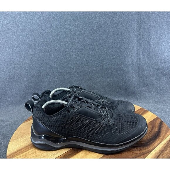 Adidas Speed Trainer 3.0 B54124 Men's 10 Black Baseball Training Sneakers